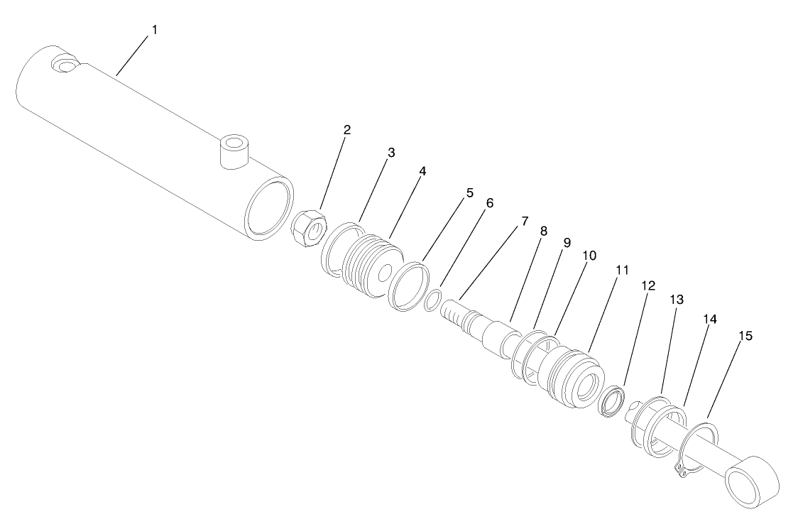 Hydraulic Cylinder Assembly No. 95-5604