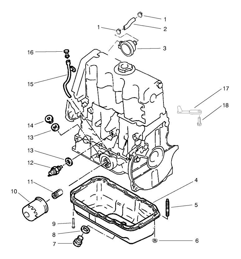 Oil System Assembly