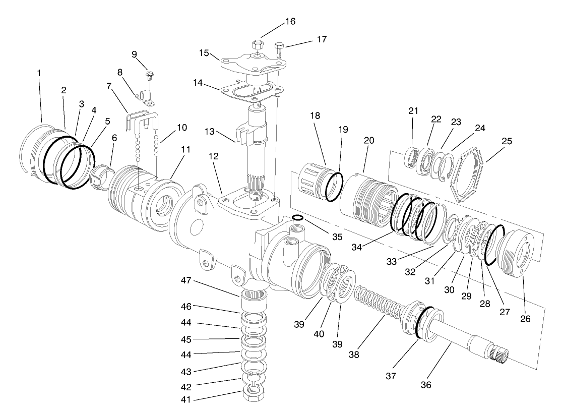 Steering Gear Assembly No. 87-1500