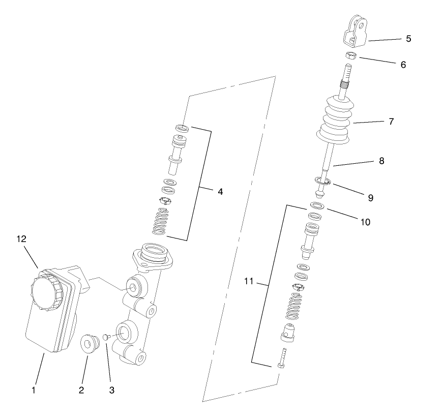 Master Brake Cylinder No. 94-3800