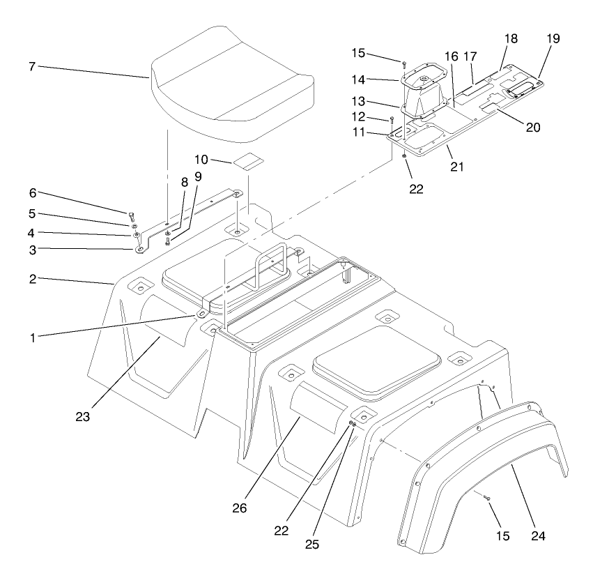 Seat Base Assembly