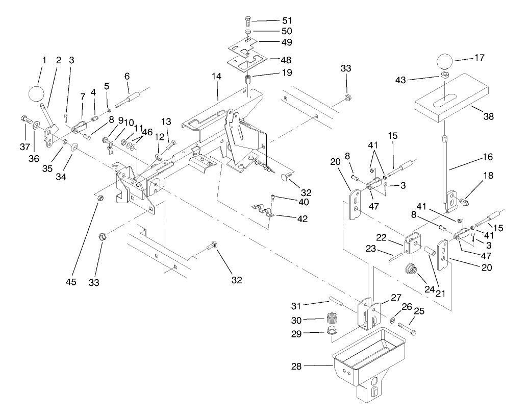 Hi-Lo & Shift Lever Assemblies