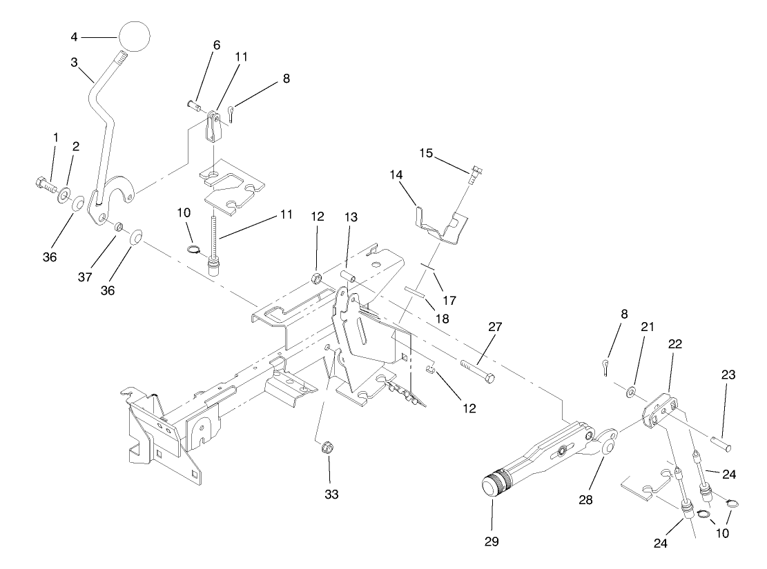 Differential Lock & Parking Brake Assemblies