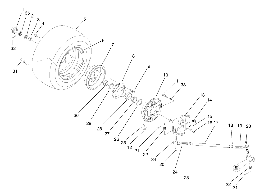 Front Wheel Assembly