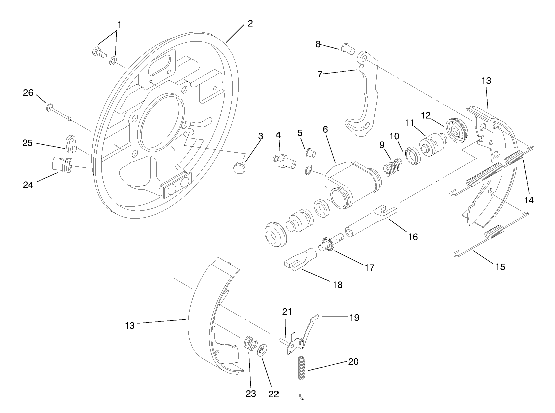 Front Brake Assembly