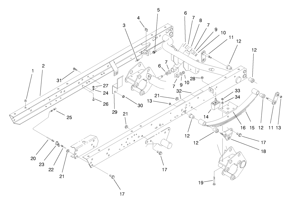 Rear Frame Assembly