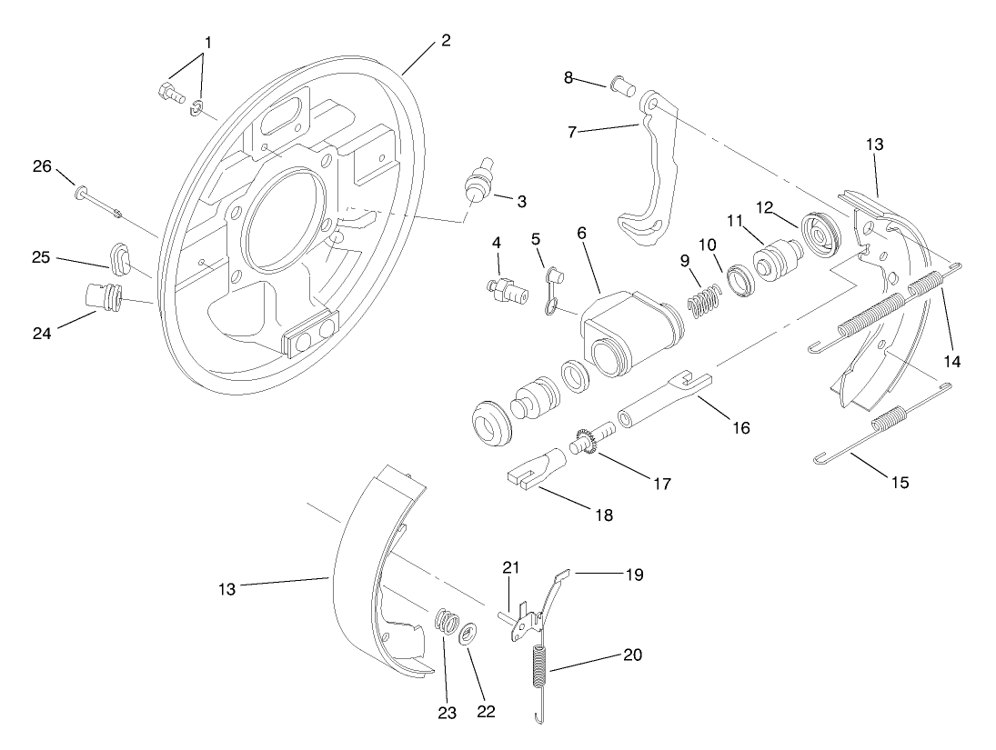 Rear Brake Assembly