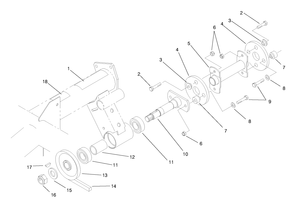 Hydraulic Pump Drive Assembly