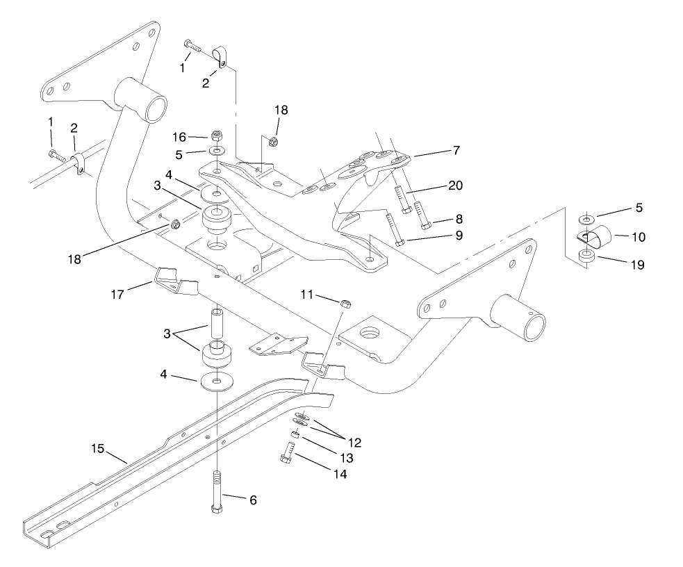 Engine Frame Assembly