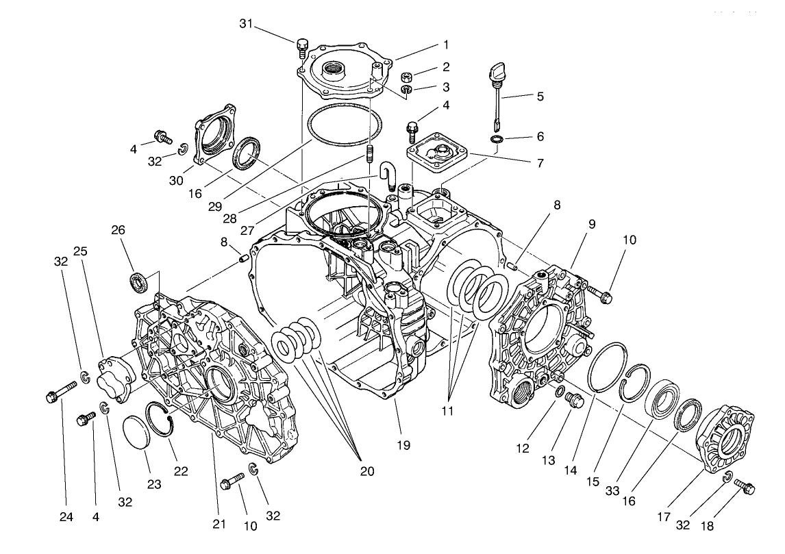 Transaxle Case Assembly