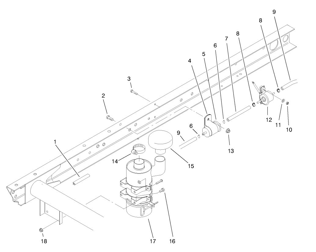 Air Cleaner & Fuel Supply Assembly