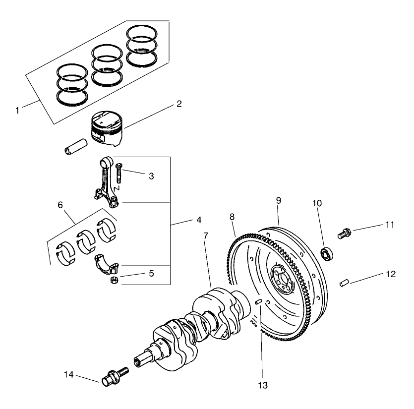 Piston & Crankshaft Assembly