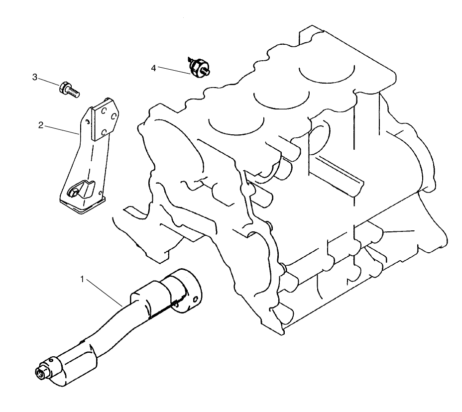 Balancer & Oil Pressure Switch & Engine Mount