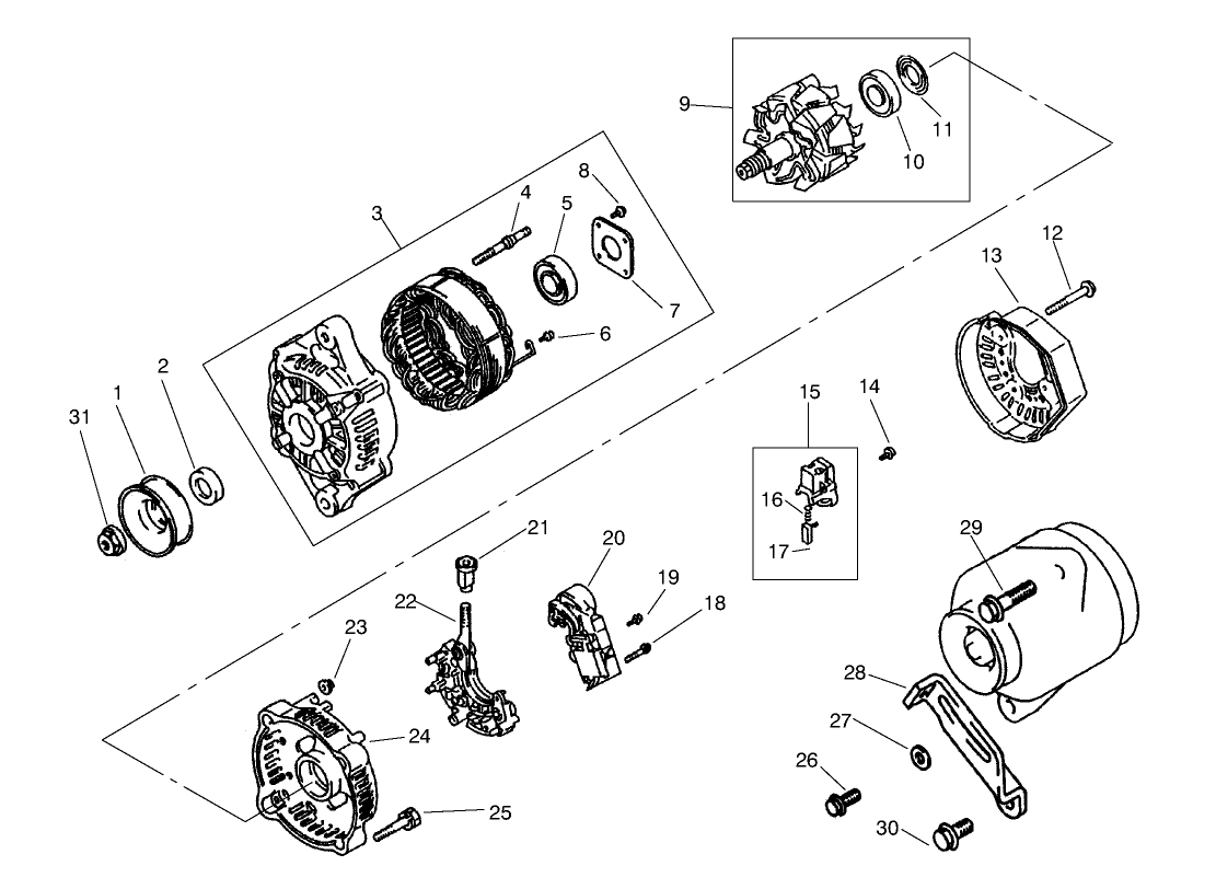 Alternator Assembly