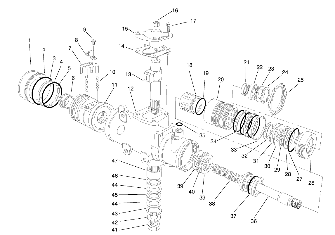 Steering Gear Assembly No. 87-1500