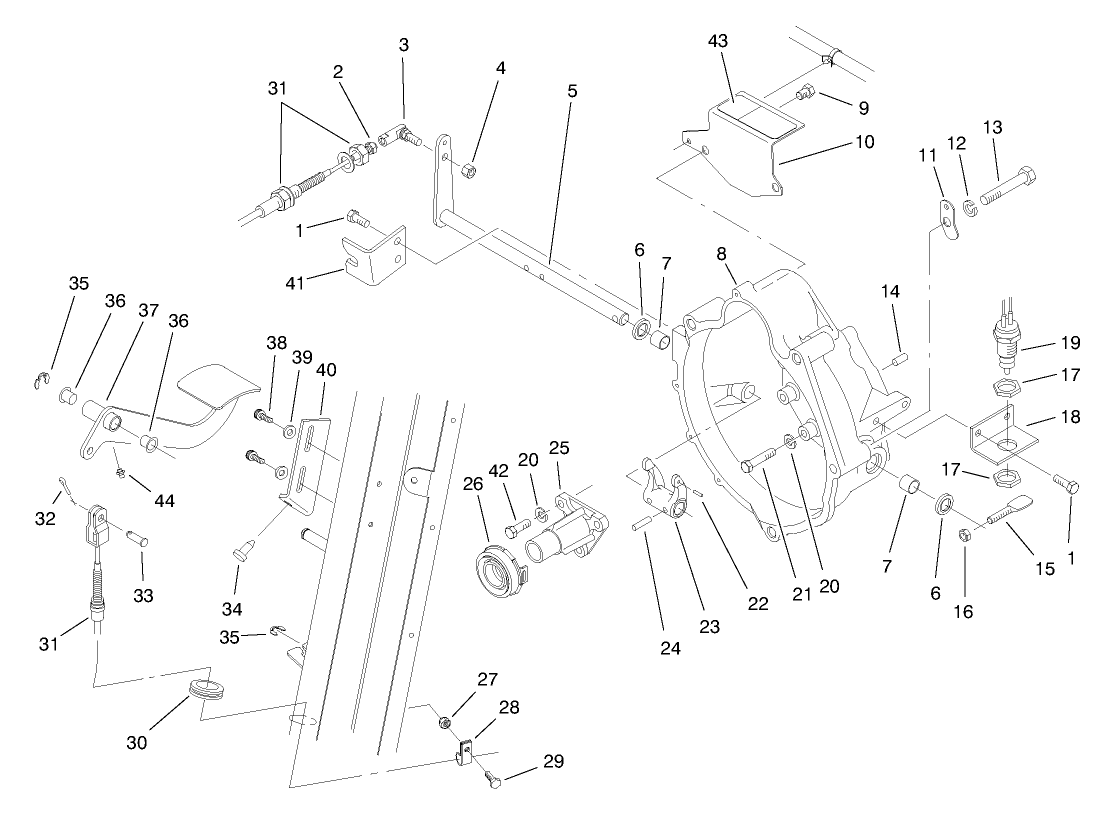 Clutch Linkage Assembly