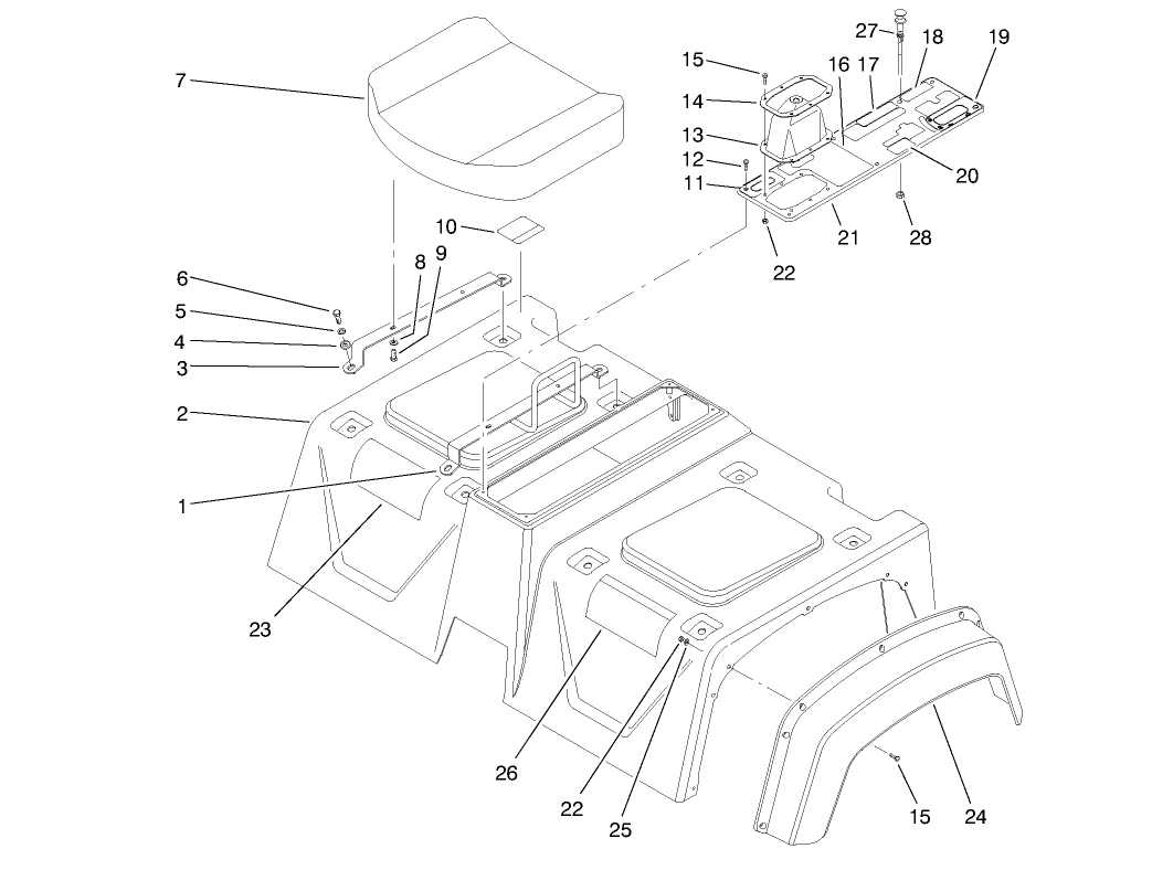 Seat Base Assembly