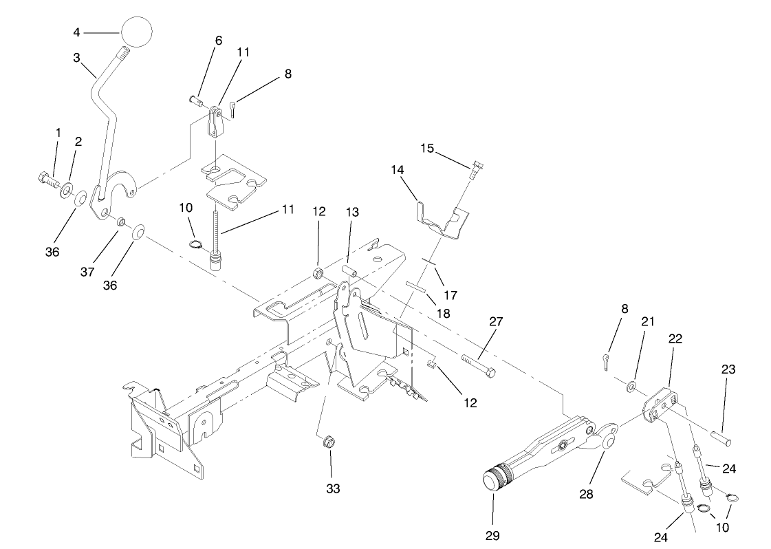 Differential Lock & Parking Brake Assemblies