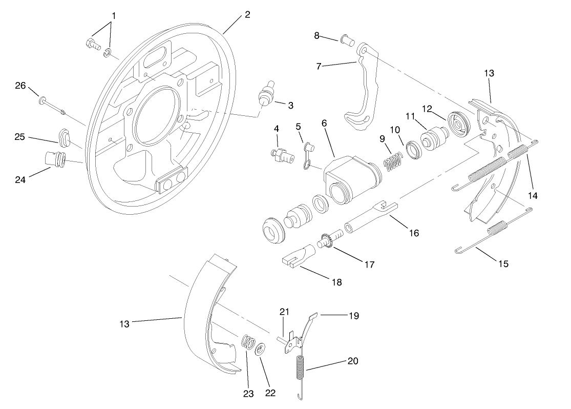 Rear Brake Assembly