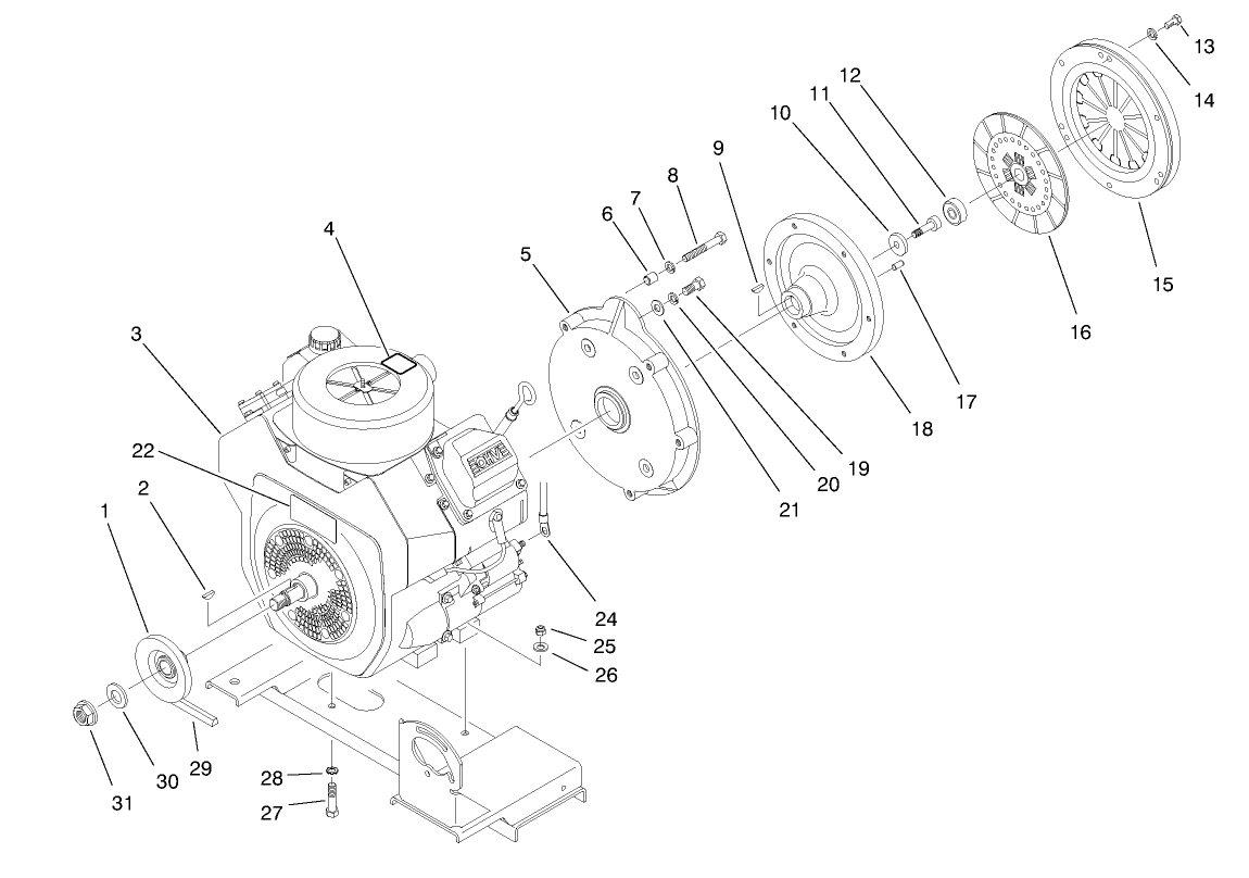 Engine Installation Assembly