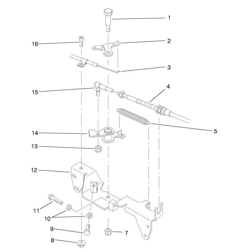 Throttle Linkage Assembly