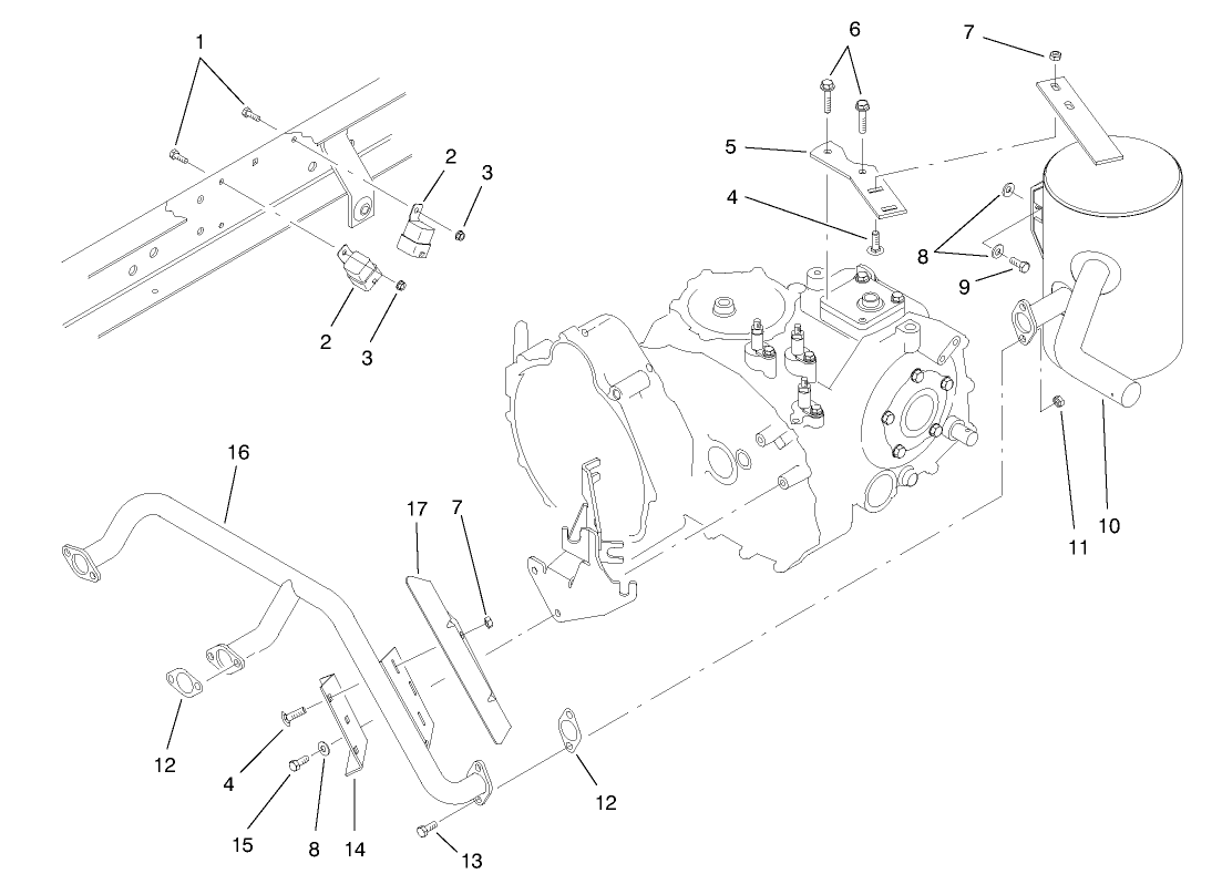 Muffler & Relay Assembly