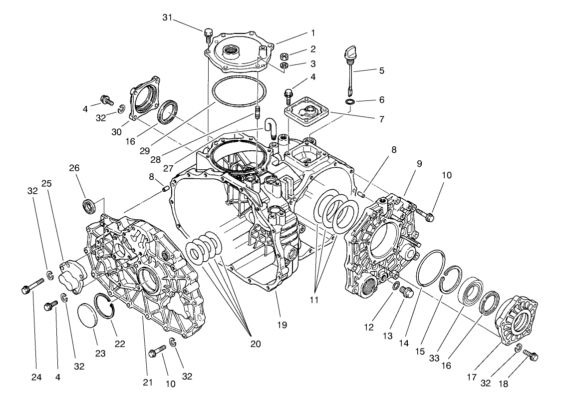 Transaxle Case Assembly