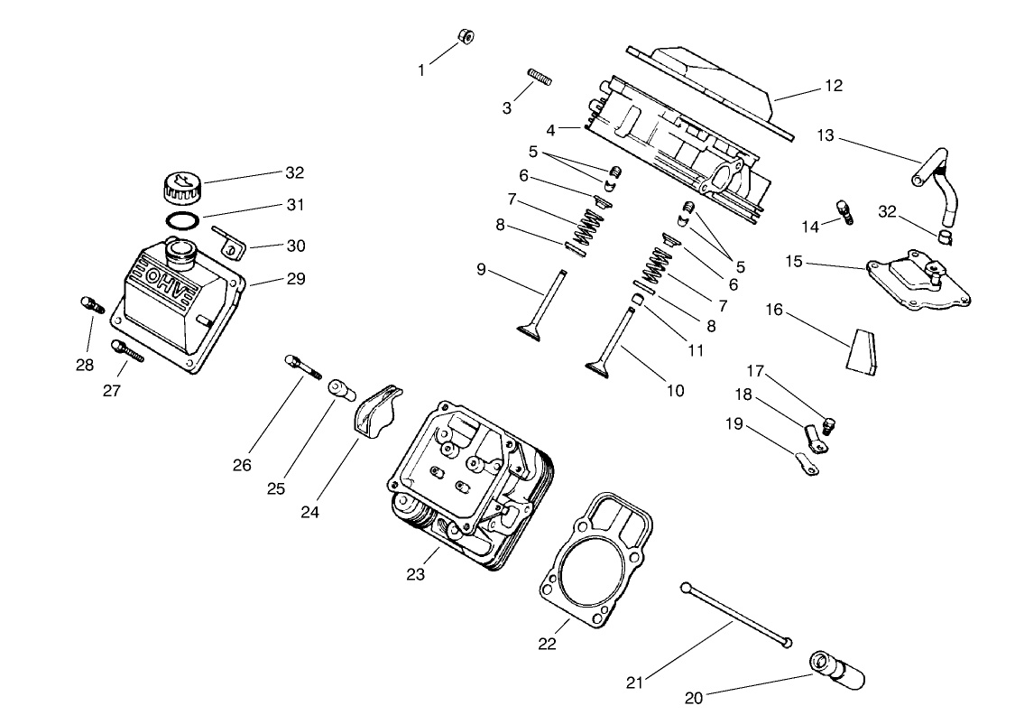 Engine Kohler Model Ch22s Spec. No. 66513 (cont.)