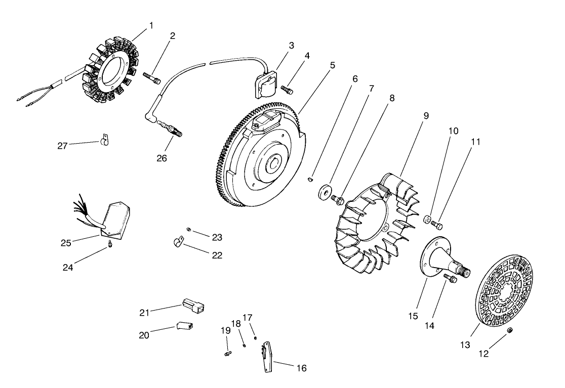 Engine Kohler Model Ch22s Spec. No. 66513 (cont.)