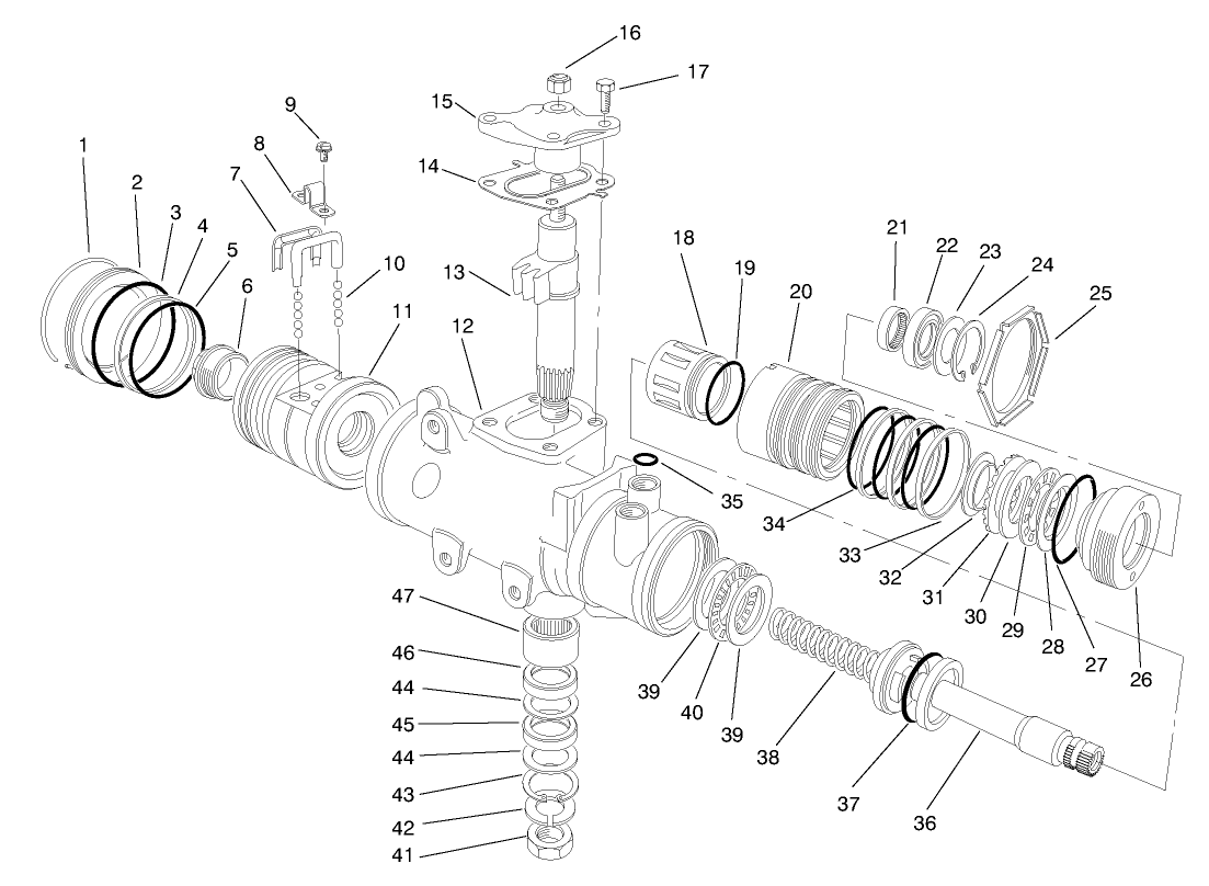 Steering Gear Assembly No. 87-1500