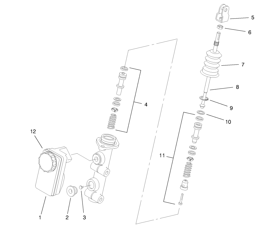 Master Brake Cylinder No. 94-3800