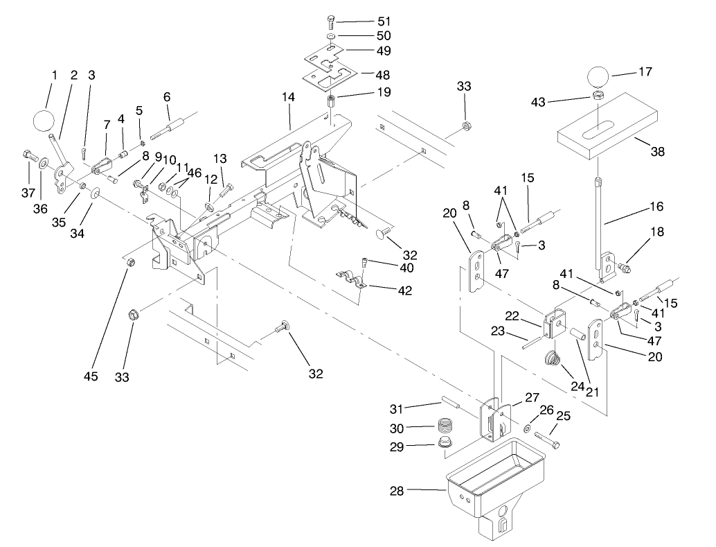 Hi-Lo & Shift Lever Assemblies