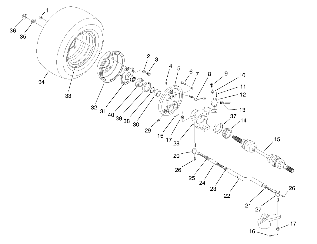 Front Wheel Assembly