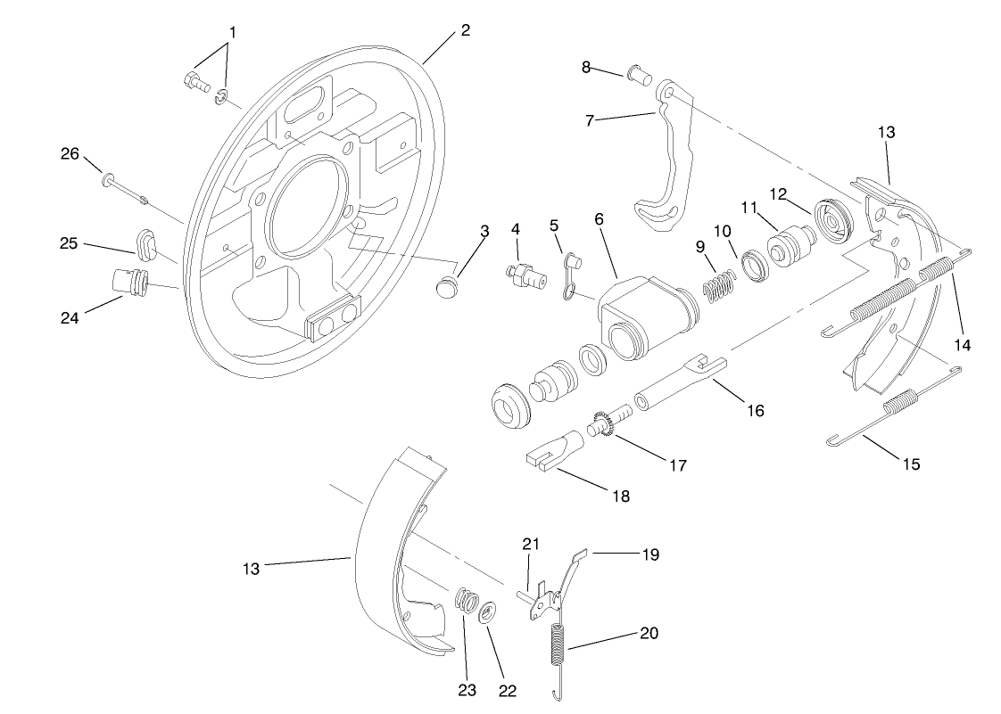 Front Brake Assembly