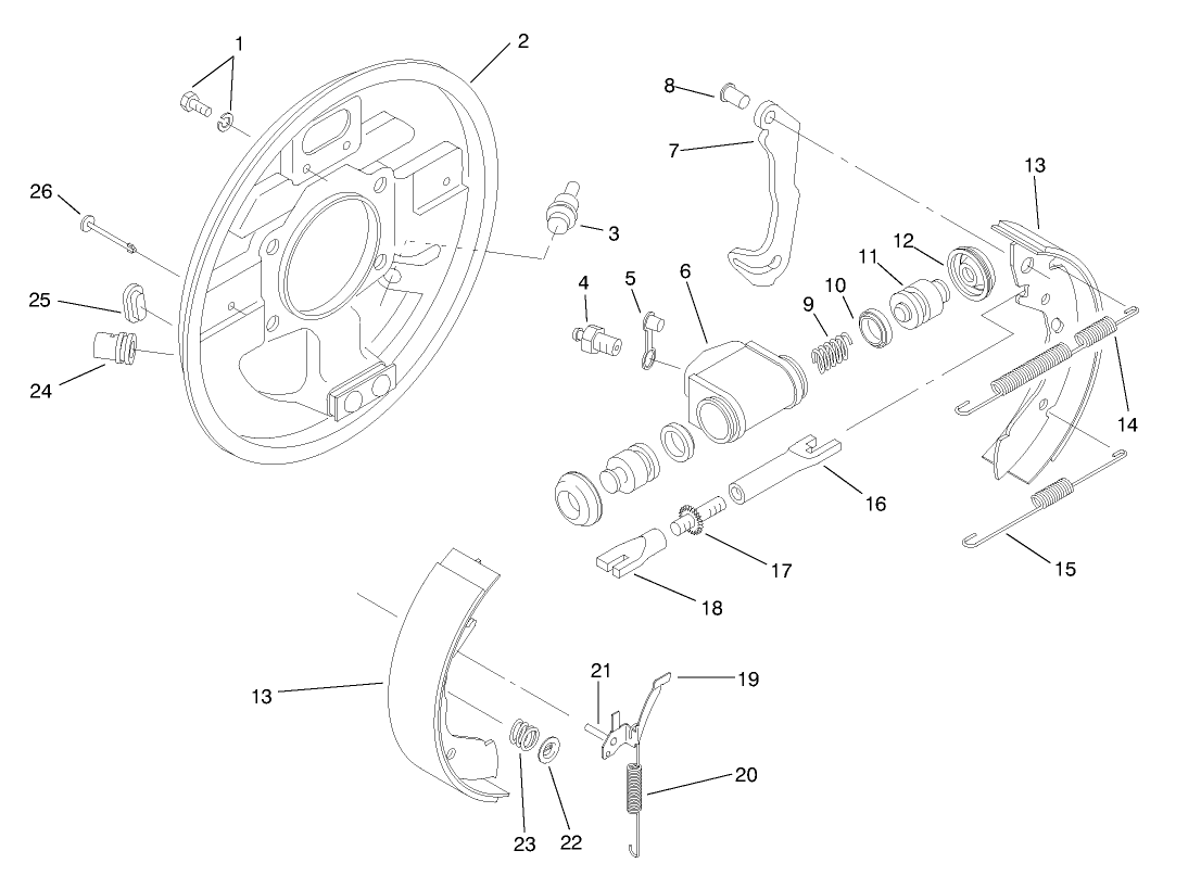 Rear Brake Assembly