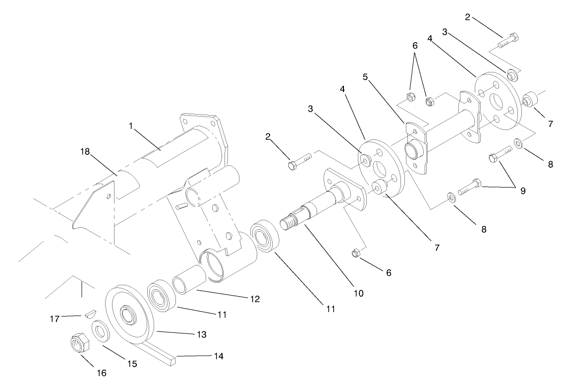 Hydraulic Pump Drive Assembly