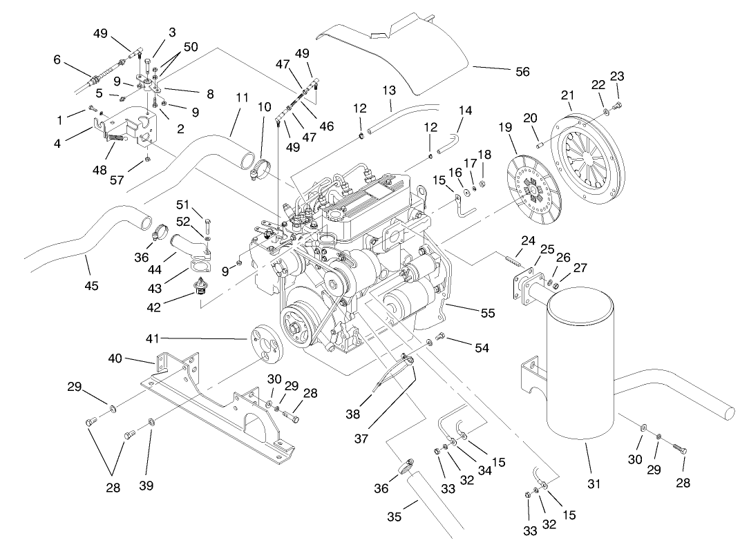 Engine Installation Assembly