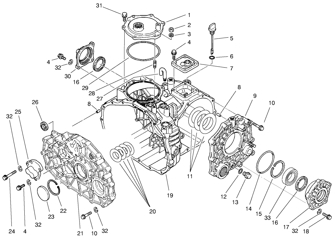 Transaxle Case Assembly