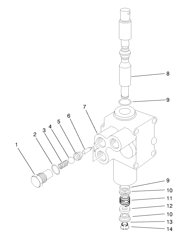Control Valve Assembly No. 43-1950