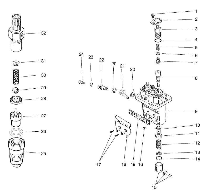 Fuel Injection Pump Assembly