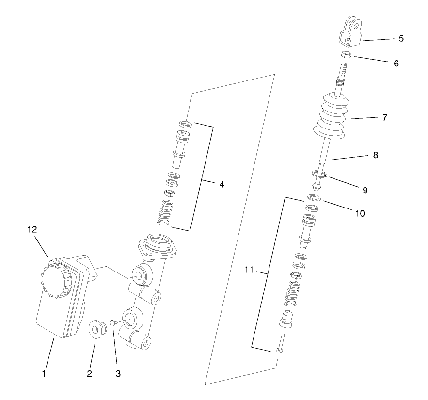 Master Brake Cylinder No. 94-3800