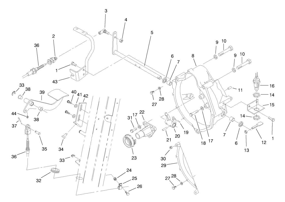 Clutch Linkage Assembly