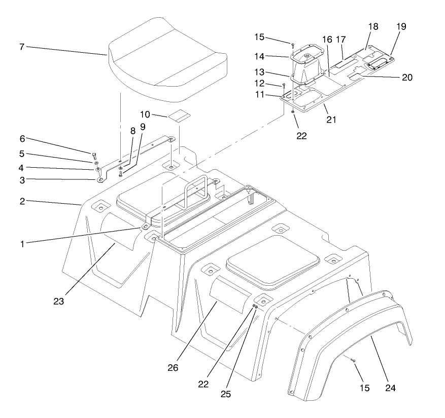 Seat Base Assembly