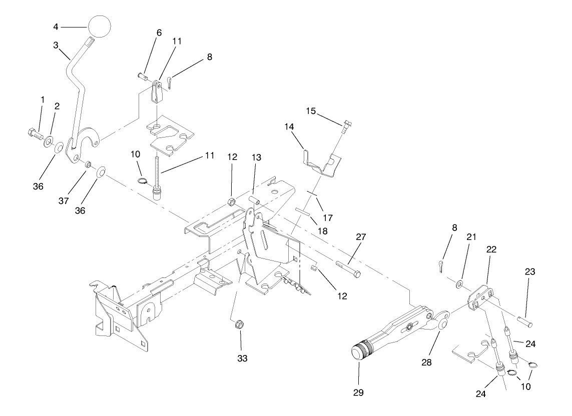 Differential Lock & Parking Brake Assemblies