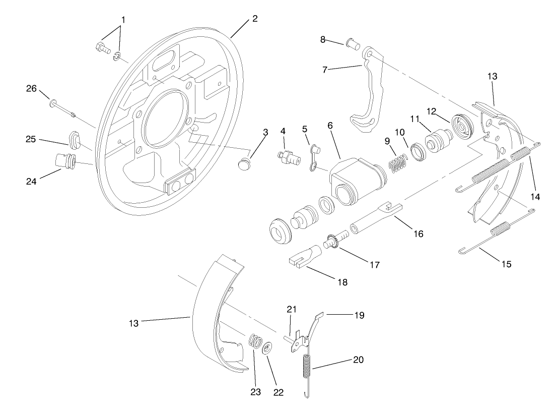 Front Brake Assembly