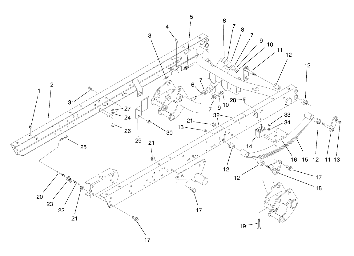 Rear Frame Assembly