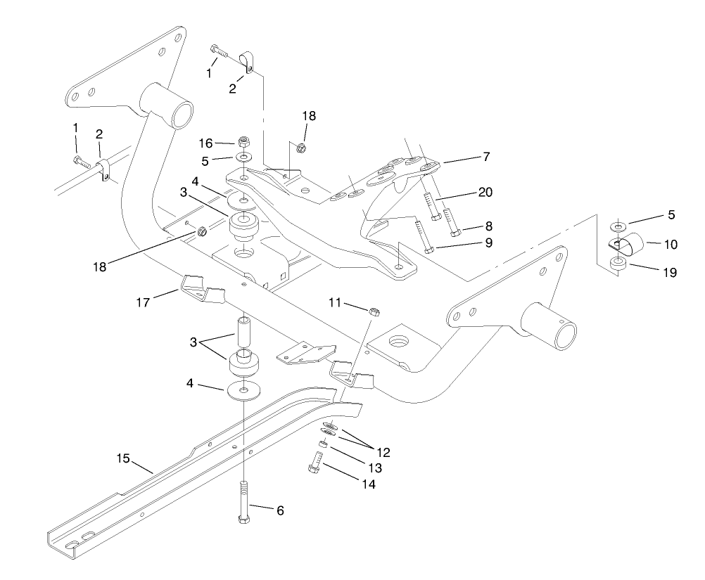 Engine Frame Assembly