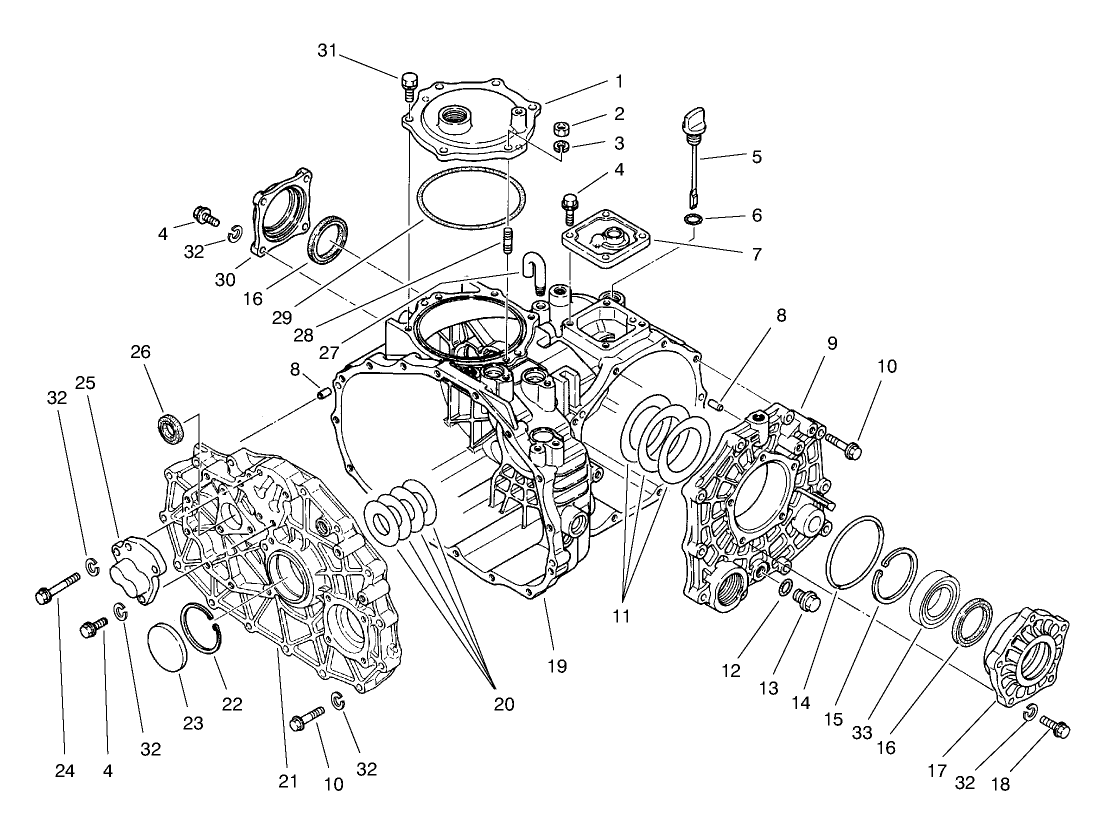 Transaxle Case Assembly