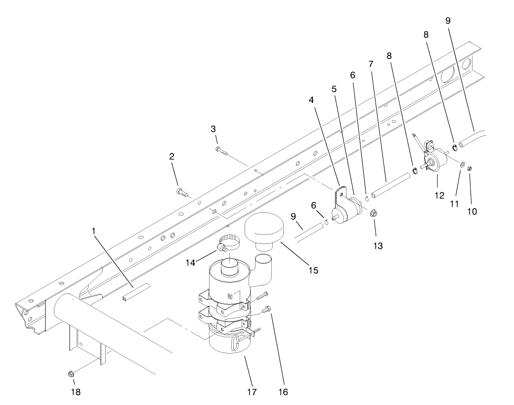 Air Cleaner & Fuel Supply Assembly