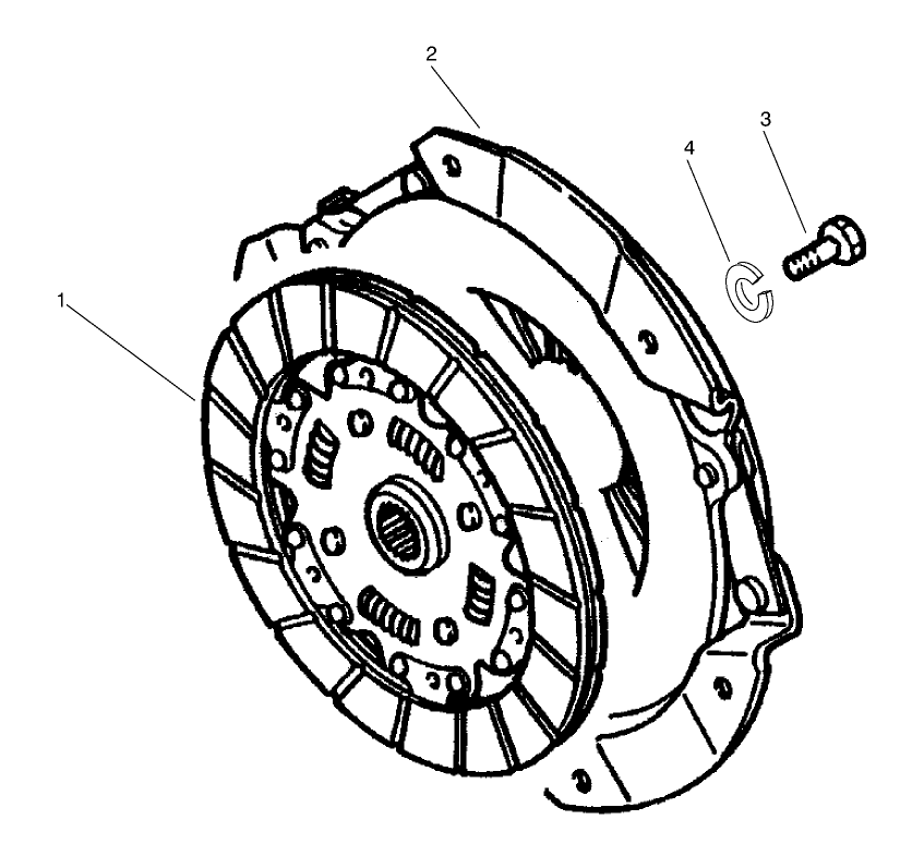 Clutch & Clutch Release Assembly